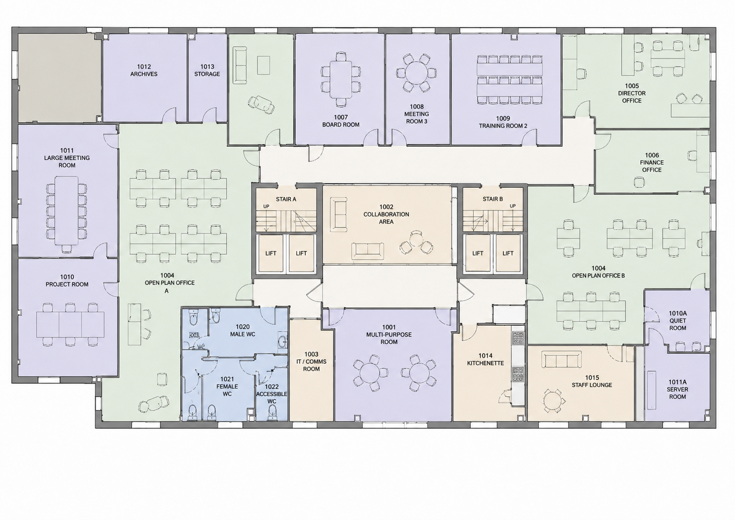 First Floor plan